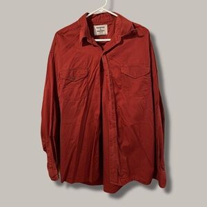 Wrangler Painted Desert Rust Button Down Shirt